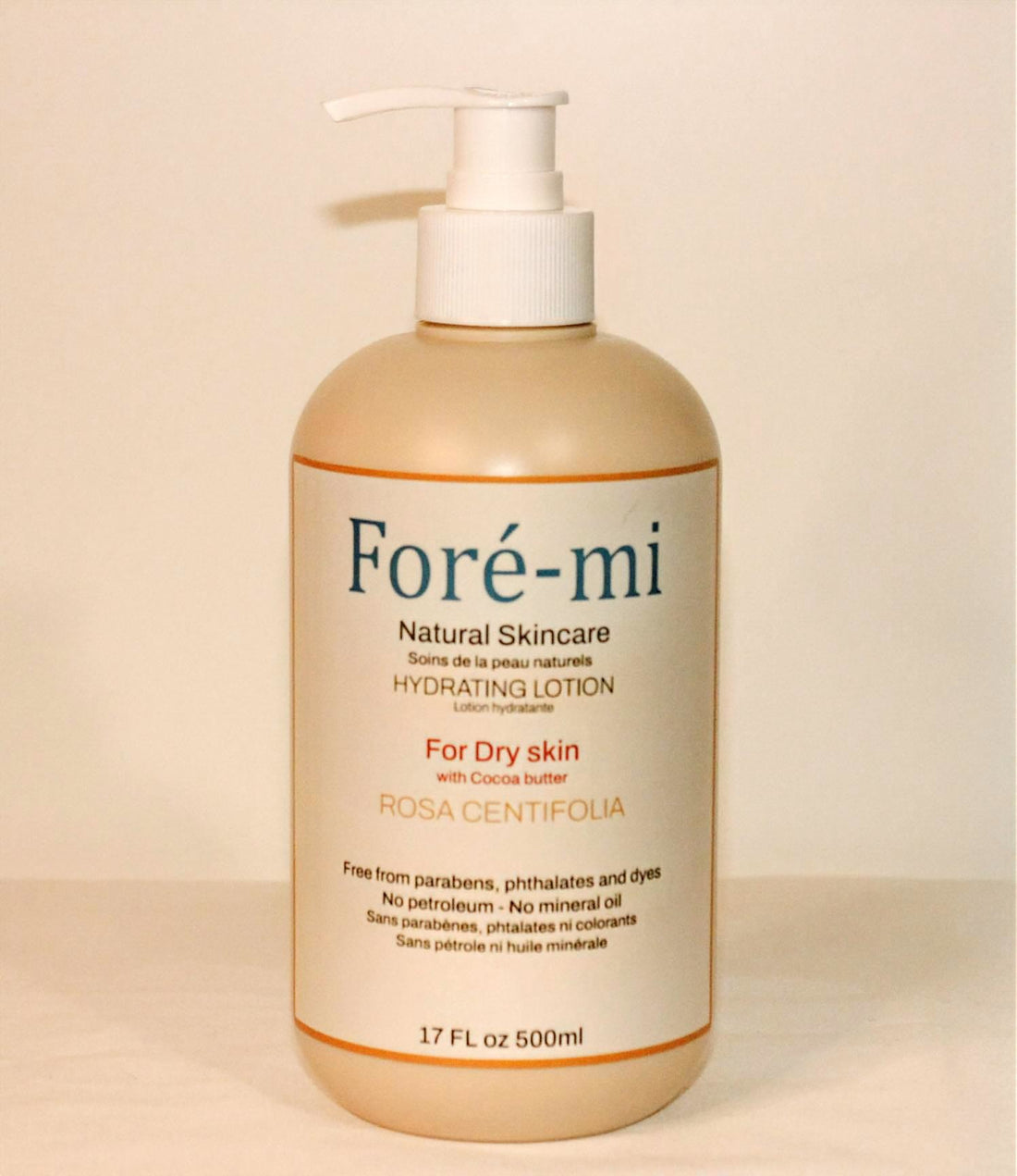 Foré-mi Natural Skincare Hydrating Lotion For Dry Skin (Rosa Centifolia)