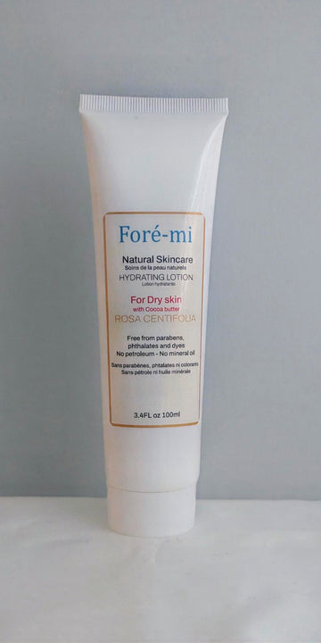 Foré-mi Natural Skincare Hydrating Lotion For Dry Skin (Rosa Centifolia) 100ml Tube